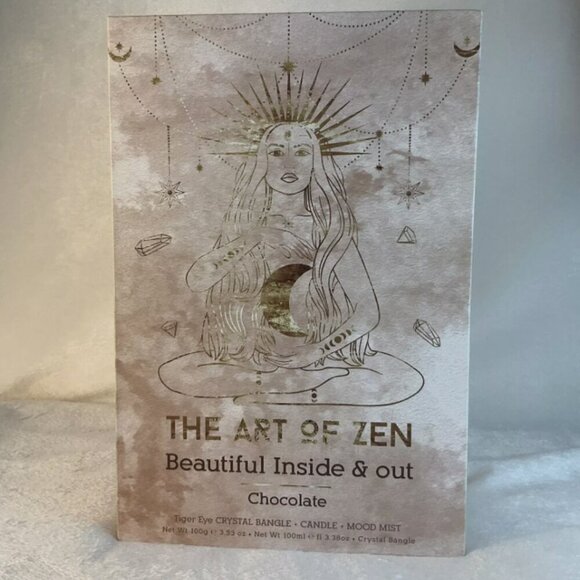 The Art of Zen Beautiful Inside and Out - Chocolate - Tiger Eye Crystal - Picture 1 of 6